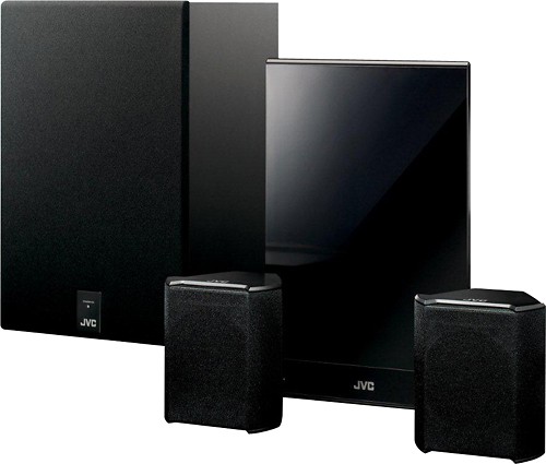 Best JVC Refurbished 5.1-Ch. Home Theater Speaker System with Wireless Subwoofer THBA3
