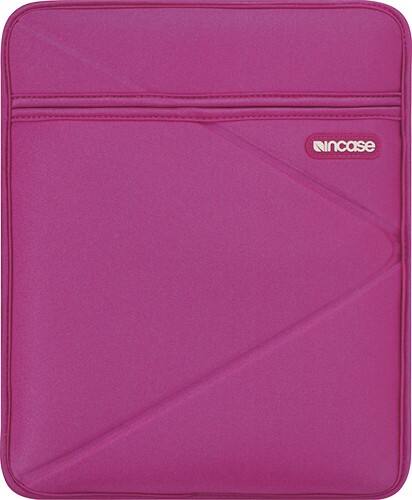Front Standard. Incase - Origami Stand Sleeve for Apple® iPad™ - Fuscia.