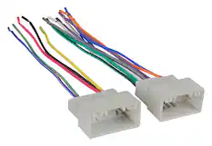 Front. Metra - Radio Harness for Select 2010-2022 Hyundai Elantra Optima Sonata Santa Fe Sorento Soul - Multi.