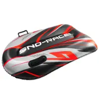 Salus Brands, LLC - CocoNut Outdoor: Red Twister Toboggan Snow Sled - 48x31" Blue-Black-White - Winter Inflatable - Front_Zoom