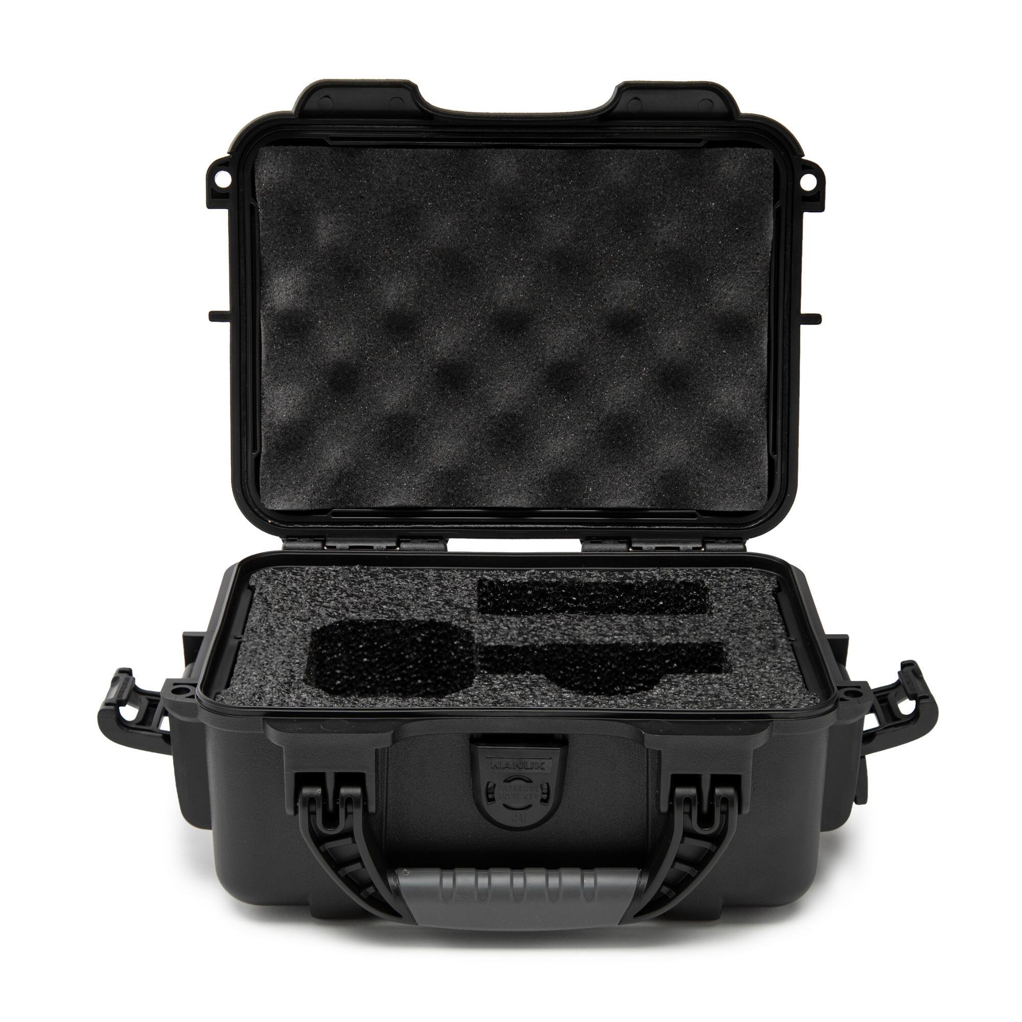 Left. NANUK - NANUK 904 Waterproof Hard Case with Custom Foam Insert for Xero C2 Chronograph.