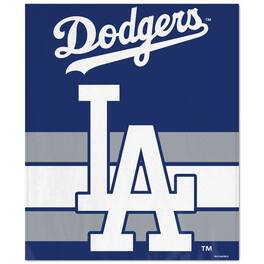 WinCraft - Los Angeles Dodgers Ultra Plush 50" x 60" Throw Blanket - Multicolor