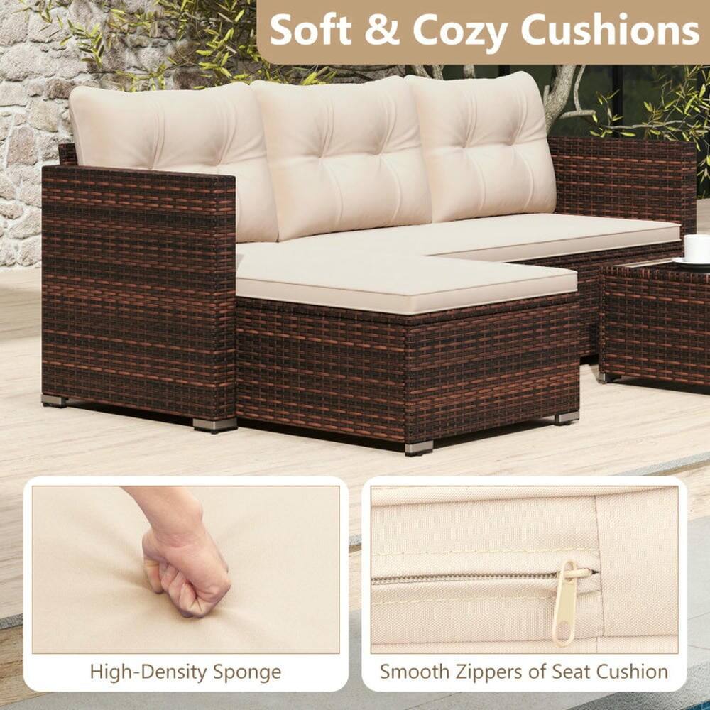 Soft & Cozy Cushions

High-Density Sponge

Smooth Zippers of Seat Cushion