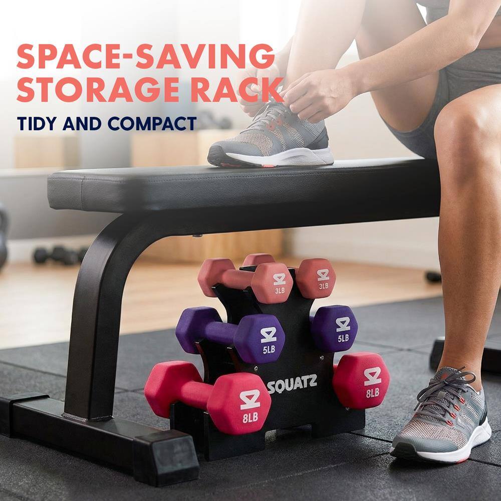 SPACE-SAVING STORAGE RACK  
TIDY AND COMPACT

3LB  
3LB  
5LB  
5LB  
8LB  
8LB