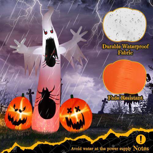 Durable Waterproof Fabric Fade Resistant! Avoid water at the power supply.