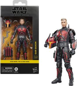 Hasbro - Star Wars: The Clone Wars - Black Series - Gar Saxon Action Figure - COLLECTIBLES - Multicolor