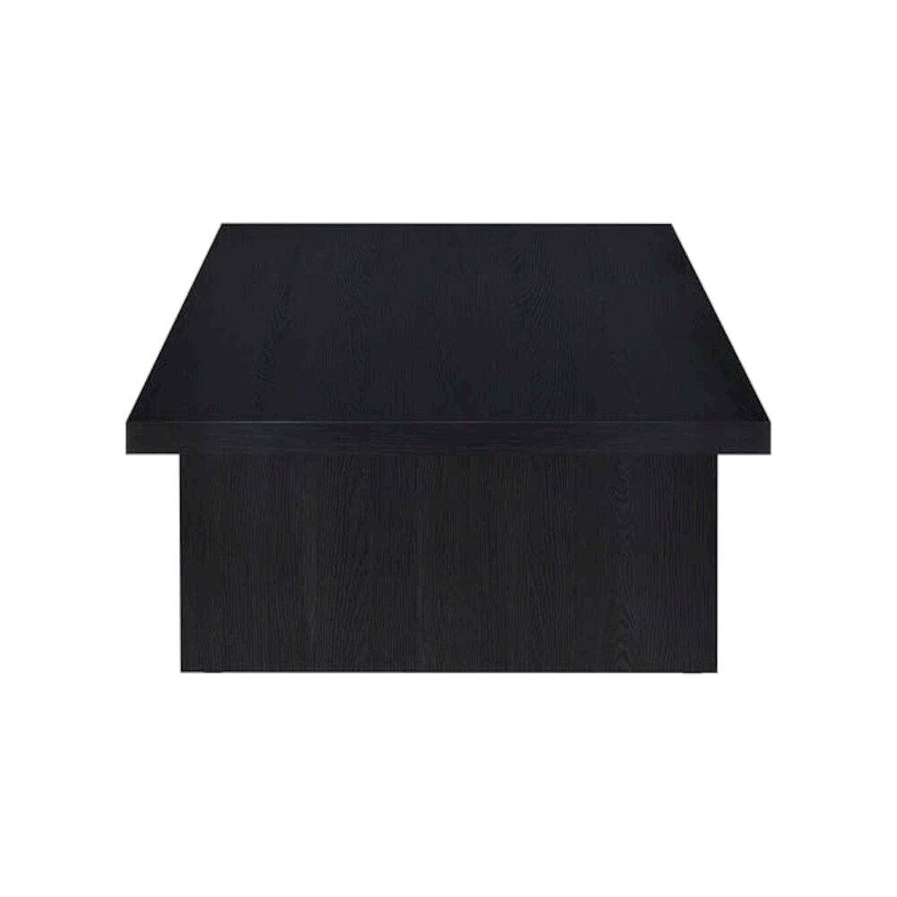 Alt View 9. Coaster Co. of America - Max 3-piece Rectangular Coffee and End Table Set Black - Black.