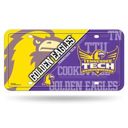 Rico Industries - Tennessee Tech Golden Eagles 12x6 Metal License Plate Auto Tag - Multi