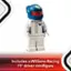 Includes a Williams Racing F1 driver minifigure.