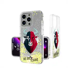 Keyscaper - NFL - Houston Texans - iPhone Glitter Case - 13 - Multicolor
