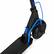 Alt View 12. Hyper - SKUTE X Adult & Teen Foldable Lithium Electric Scooter - 15MPH Speed - 12 Mile Range - Throttle -UL APPROVED & CERTIFIED - Black/Blue.