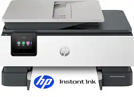 HP - OfficeJet Pro 8125 Wireless AI-Enabled All-in-One Inkjet Printer with 3 Months of Instant Ink - White