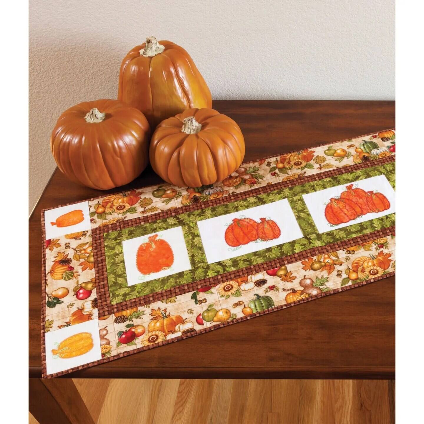 Alt View 2. AccuQuilt - Go Fabric Cutting Dies It Fits, Pumpkins - Multicolor.