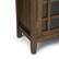 Alt View 15. Simpli Home - Bedford Medium Storage Cabinet - Rustic Natural Aged Brown.