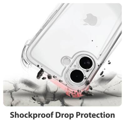 Vena For Apple iPhone 17 Case Clear, Bump Resistant Crystal Clear Cover, Drop Protection Back Slim Protective Phone Case Vena For Apple iPhone 17 Case Clear, Bump Resistant Crystal Clear Cover, Drop Protection Back Slim Protective Phone Case