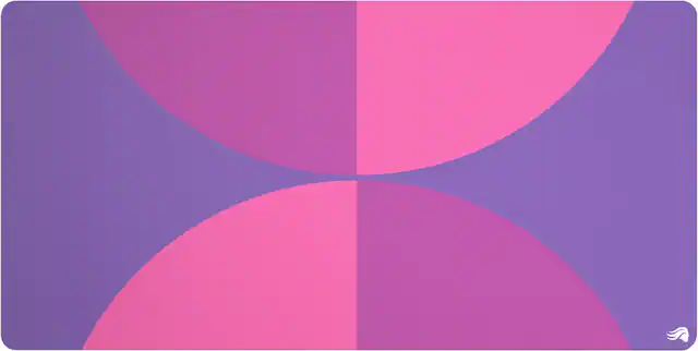 Front. Glorious - Edgeless Mouse Pad 2 XXL - Nebula.