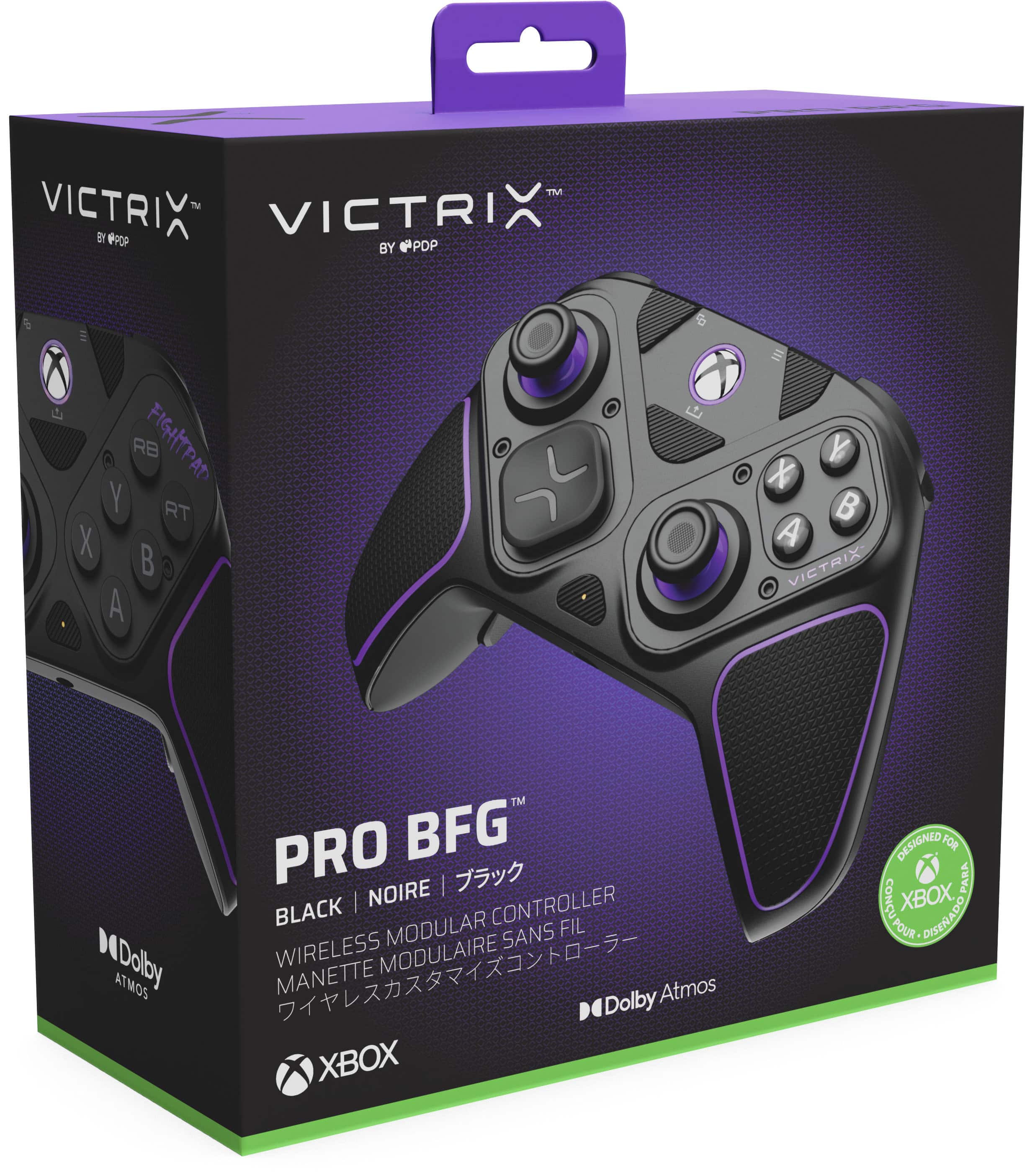 TM VICTRIX PRO BFG NOIRE | BLACK | CONTROLLER MODULAR SANS FIL | Dolby Wireless Modulare Sans Fil | MANETTE Atmos Dolby XBOX DESIGNED FOR PARA CONTROLLER MODULAR SANS FIL | Dolby Wireless Modulare Sans Fil | MANETTE Atmos Dolby XBOX