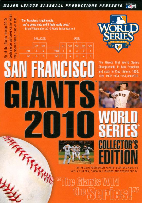Best Buy: MLB: San Francisco Giants 2010 World Series [Collector's
