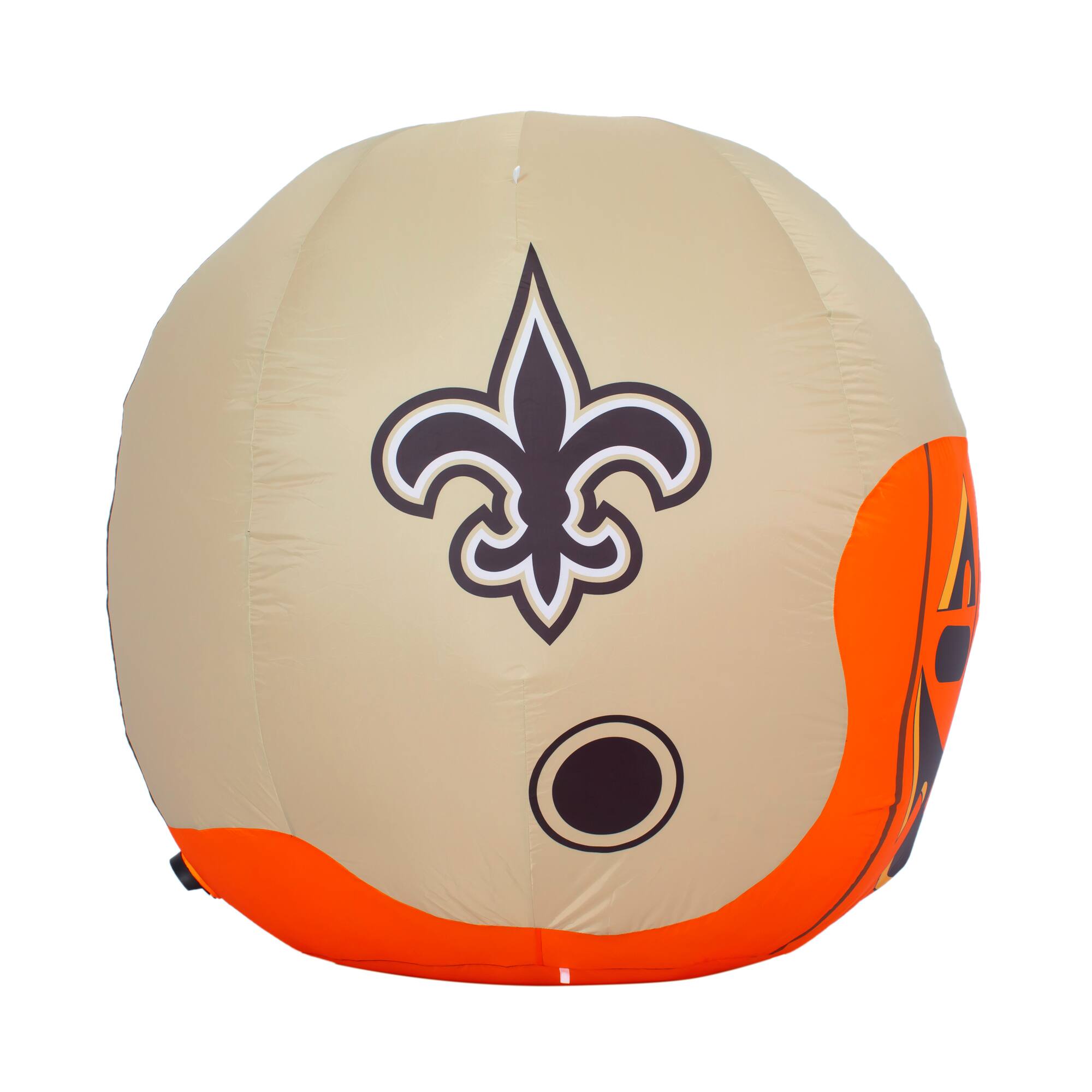 Alt View 2. Sporticulture - New Orleans Saints 4' Inflatable Jack-O'-Helmet - Multicolor.