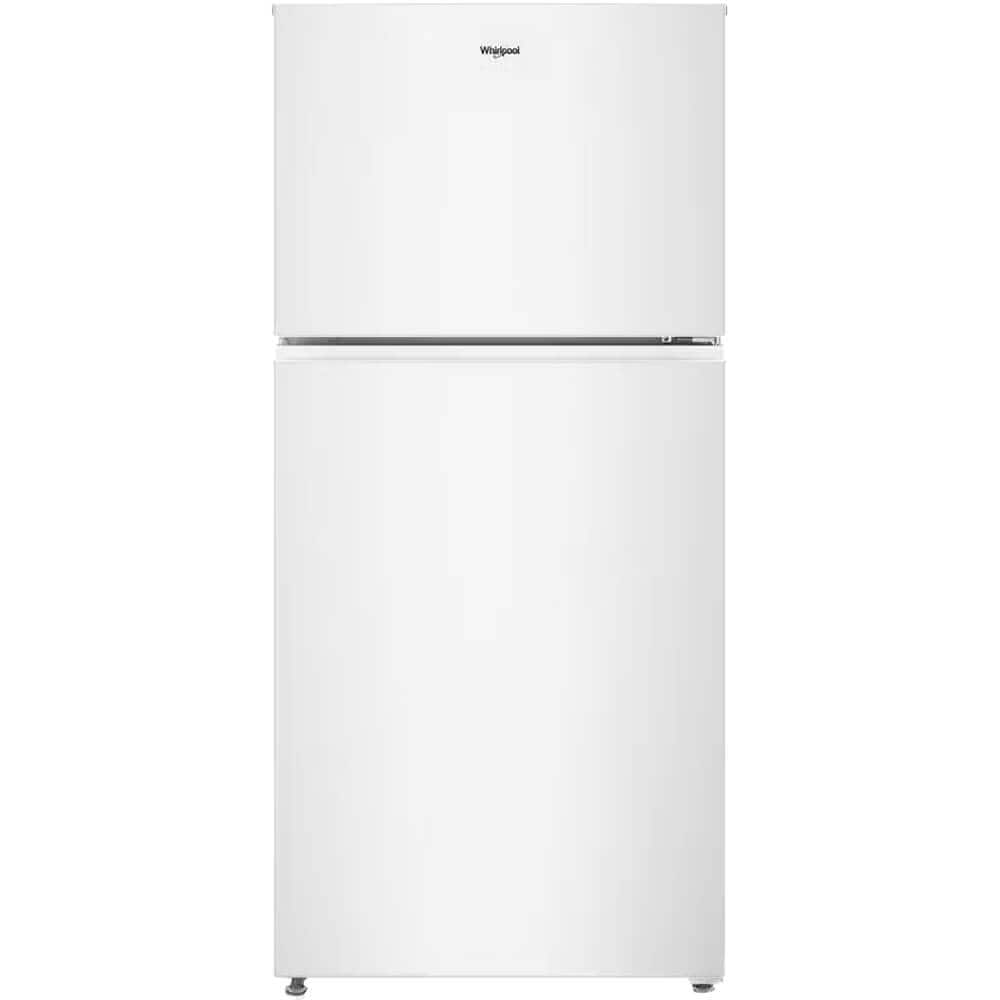 Whirlpool - WRTX5419SW 19.3 Cu. Ft. Freestanding Top-Freezer Garage Ready Refrigerator - White