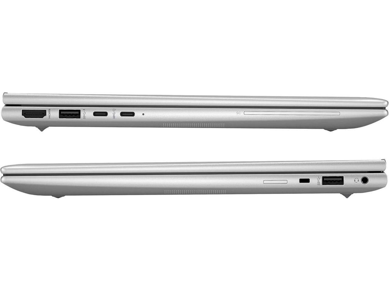 Alt View 4. HP - Refurbished - HP EliteBook 845 G9: 14" WUXGA - AMD Ryzen 5- 32GB|256GB - Win 11 Pro - Silver.