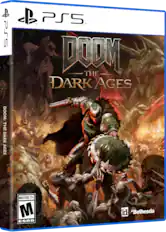 Doom: The Dark Ages is a video game that is available for the PlayStation 5 console. The game has a mature rating of 17+ and is published by Bethesda.