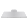 Front. Thor Kitchen - 36 Inch 1200 CFM Liner Range Hood - Stainless steel.