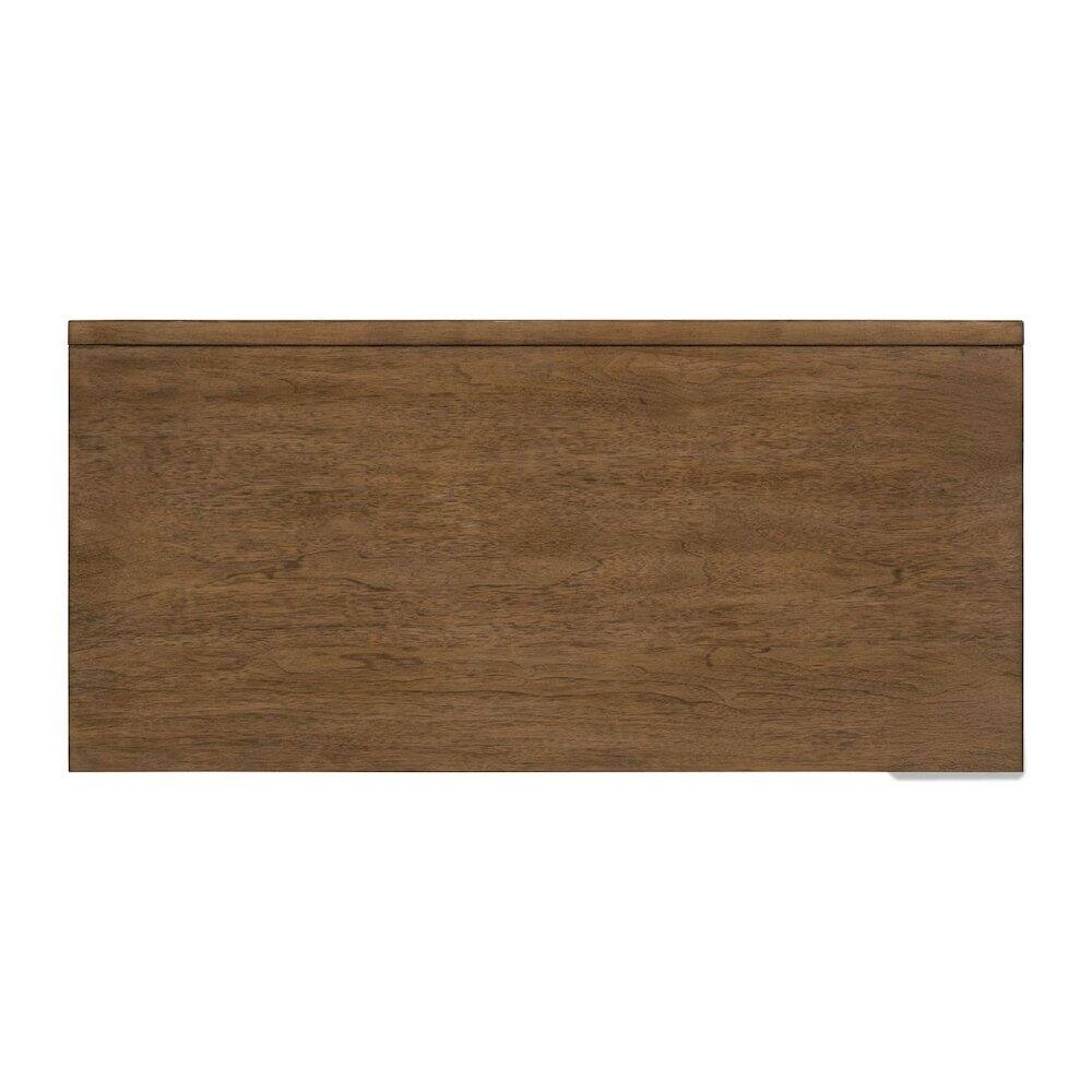 Angle. Liberty Furniture Industries - Easton Storage 2 Door Accent Cabinet Modern Design - Urban Bronze Walnut Wood - Urban Bronze.