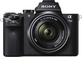 Sony - Alpha a7 II Full-Frame Mirrorless Camera with 28-70mm Lens - Black - Front_Zoom