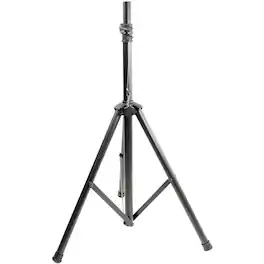 PYLE - Pro Universal Tripod Speaker Stand - Glossy Black