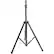 Front. PYLE - Pro Universal Tripod Speaker Stand - Glossy Black.