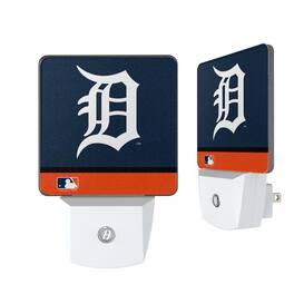 Keyscaper - Detroit Tigers Primary Logo Stripe Design Nightlight 2-Pack - Multicolor