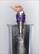 Alt View Standard 3. Dyson - DC24 Clearance Animal HEPA Bagless Upright Vacuum - Purple/Iron.