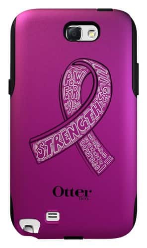 Front Standard. OtterBox - Commuter Series Case for Samsung Galaxy Note II Cell Phones - Victory.