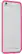 Angle. Tavik - Outer Edge Bumper Case for Apple® iPhone® 6 - White/Magenta.