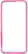 Alt View 3. Tavik - Outer Edge Bumper Case for Apple® iPhone® 6 - White/Magenta.
