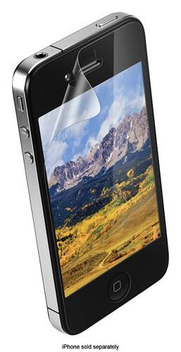 Front Standard. OtterBox - Clearly Protected 360° Screen Protector for Apple® iPhone® 4 and 4S.