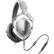 Left. V-MODA - Crossfade M-100 Wired Over-the-Ear Headphones - White / Silver.
