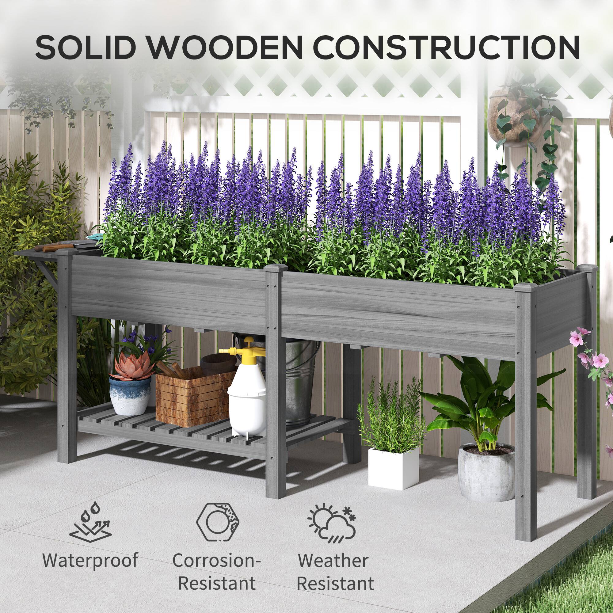 SOLID WOODEN CONSTRUCTION

- Waterproof
- Corrosion-Resistant
- Weather Resistant