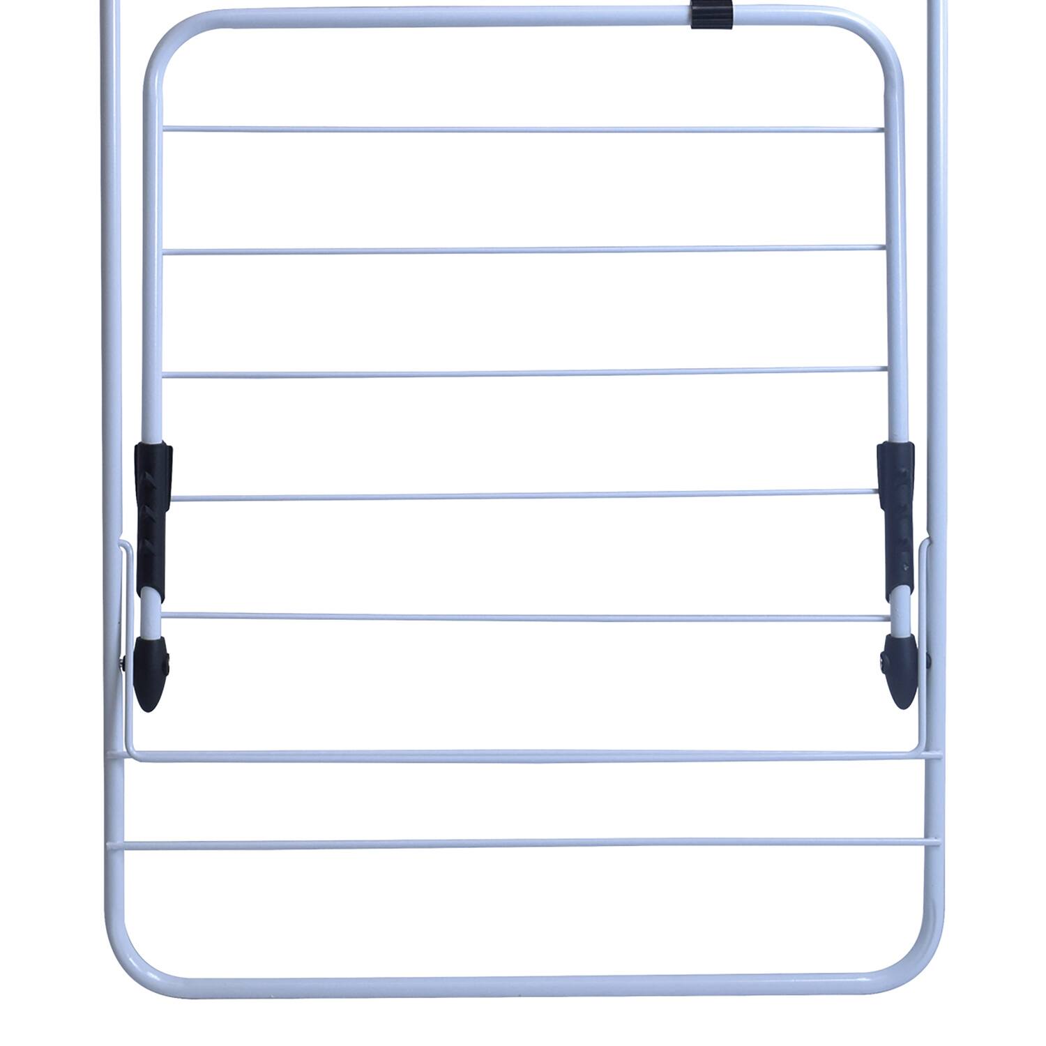 Back. EuroHome - Over-the-Door Drying Rack - White.