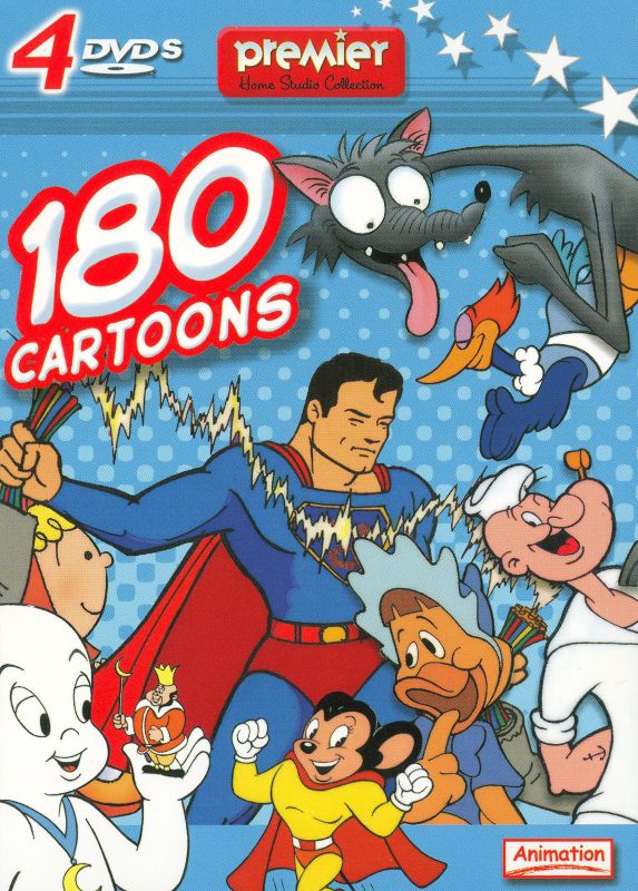 180 Cartoons [4 Discs] [DVD]
