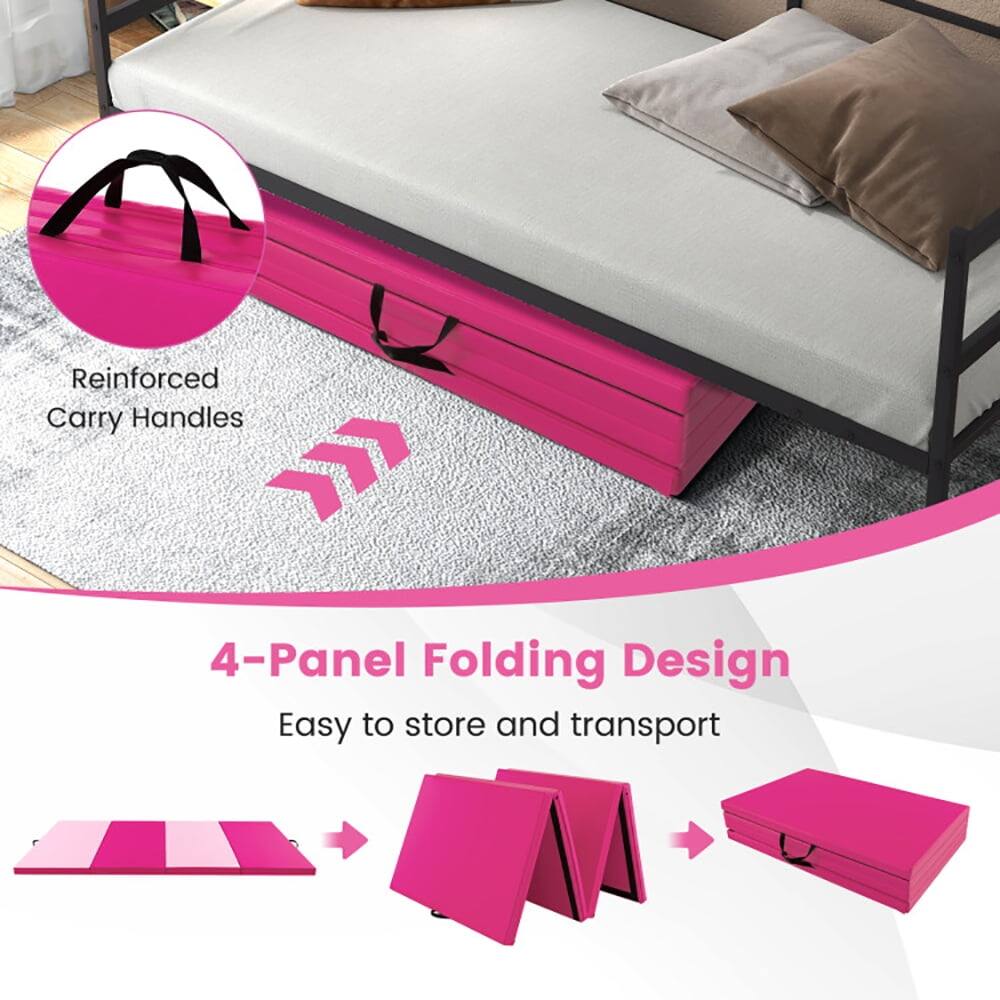 Reinforced Carry Handles

4-Panel Folding Design
Easy to store and transport