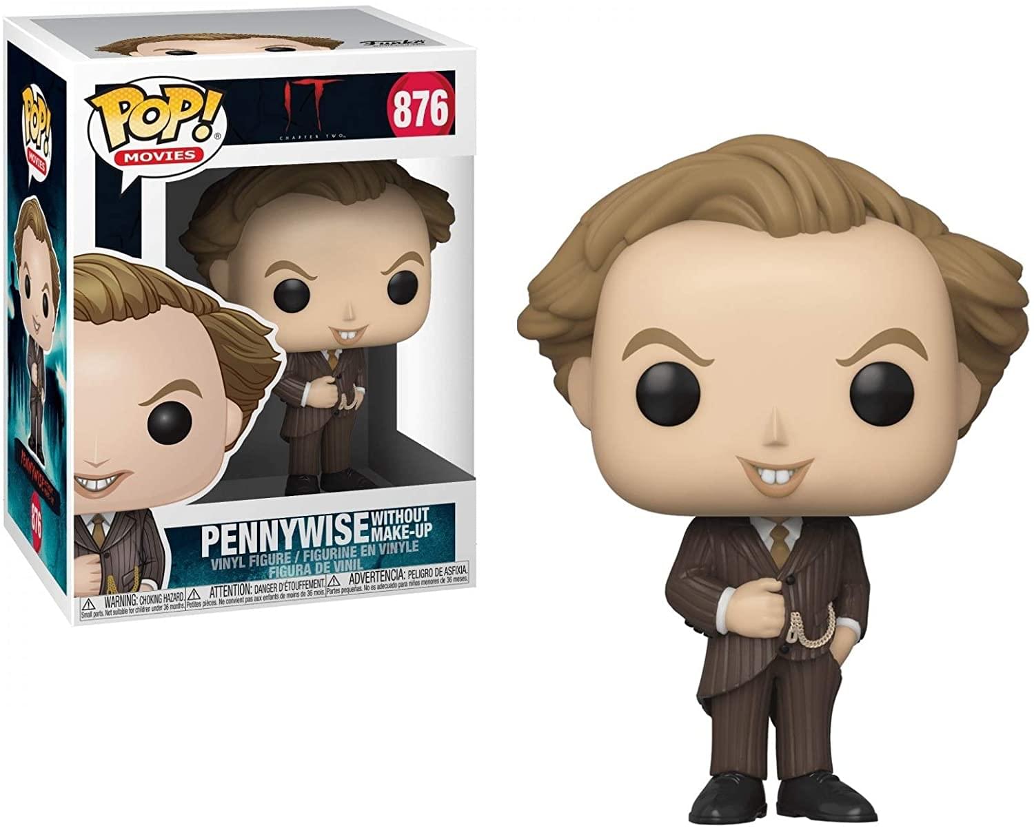 IT Chapter 2 Funko POP Vinyl Figure | Pennywise Without MakeUp - Brown
