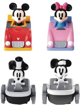 Beast - Kingdom - Disney 100 - Pull Back Car Series - Classic Mickey 4pc Set - COLLECTIBLES - Multicolor