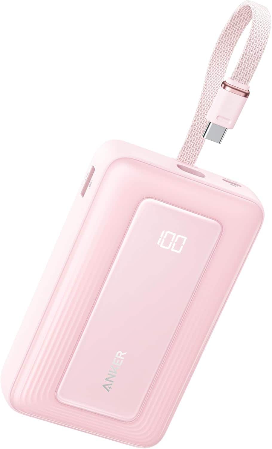 Anker - Zolo Power Bank, 20,000mAh 45W Max Fast Portable Charger - Pink