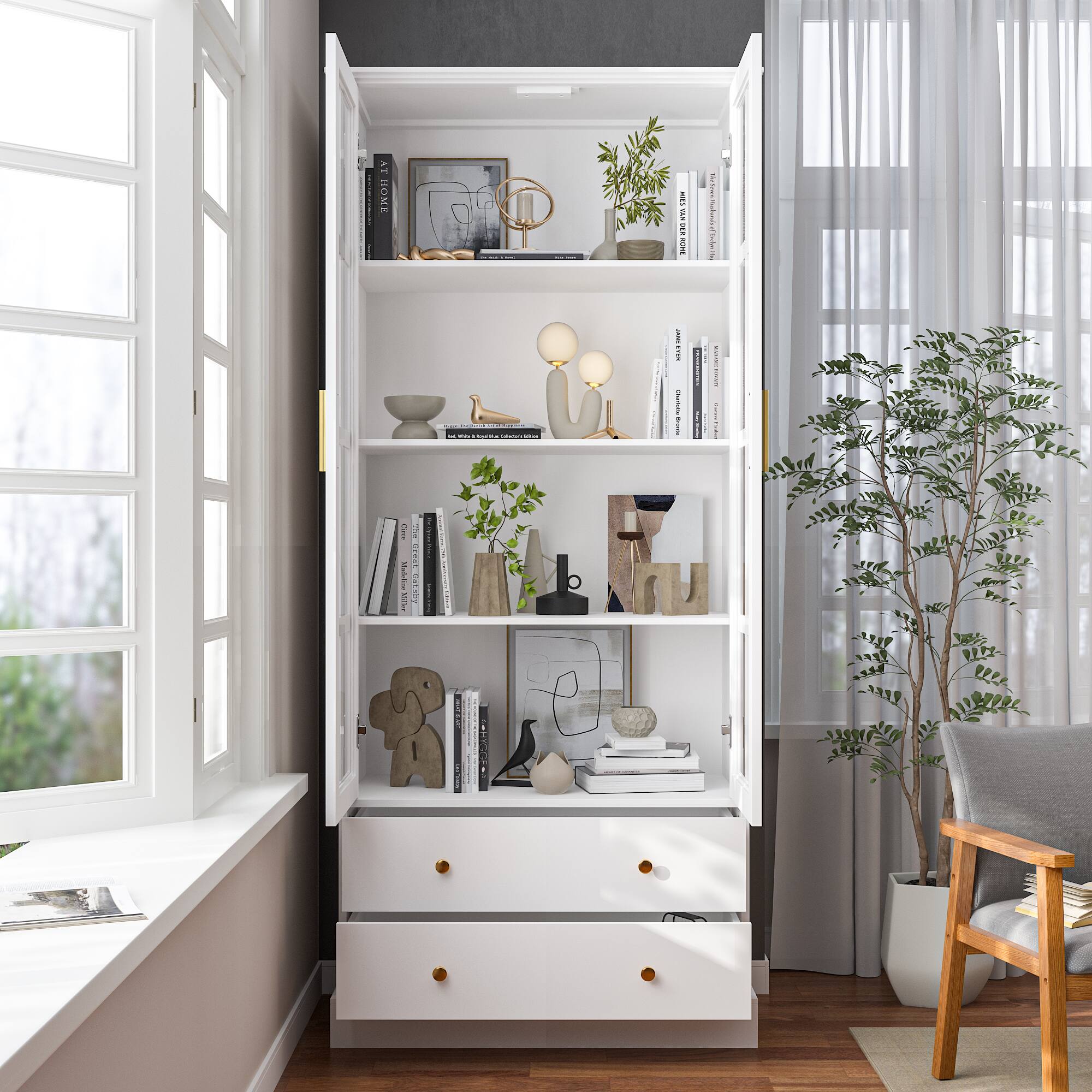 AT HOME

The SPEAKING DOOR