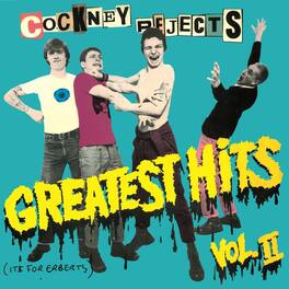 Cockney Rejects - Greatest Hits Vol 2 - Sky Blue Vinyl - VINYL LP