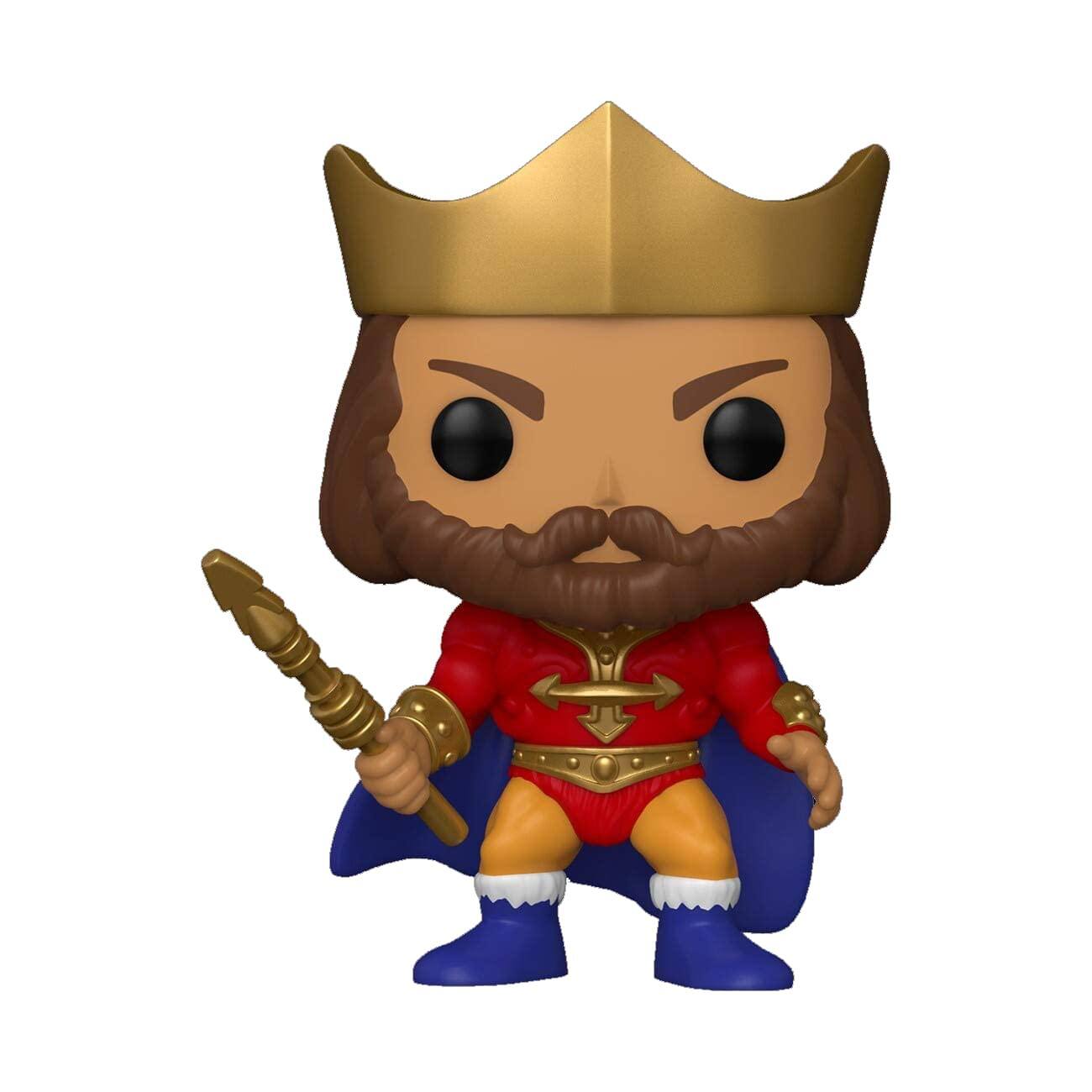 Alt View 1. Masters of the Universe - Masters of the Universe Funko POP Vinyl Figure | King Randor Metallic - Red.