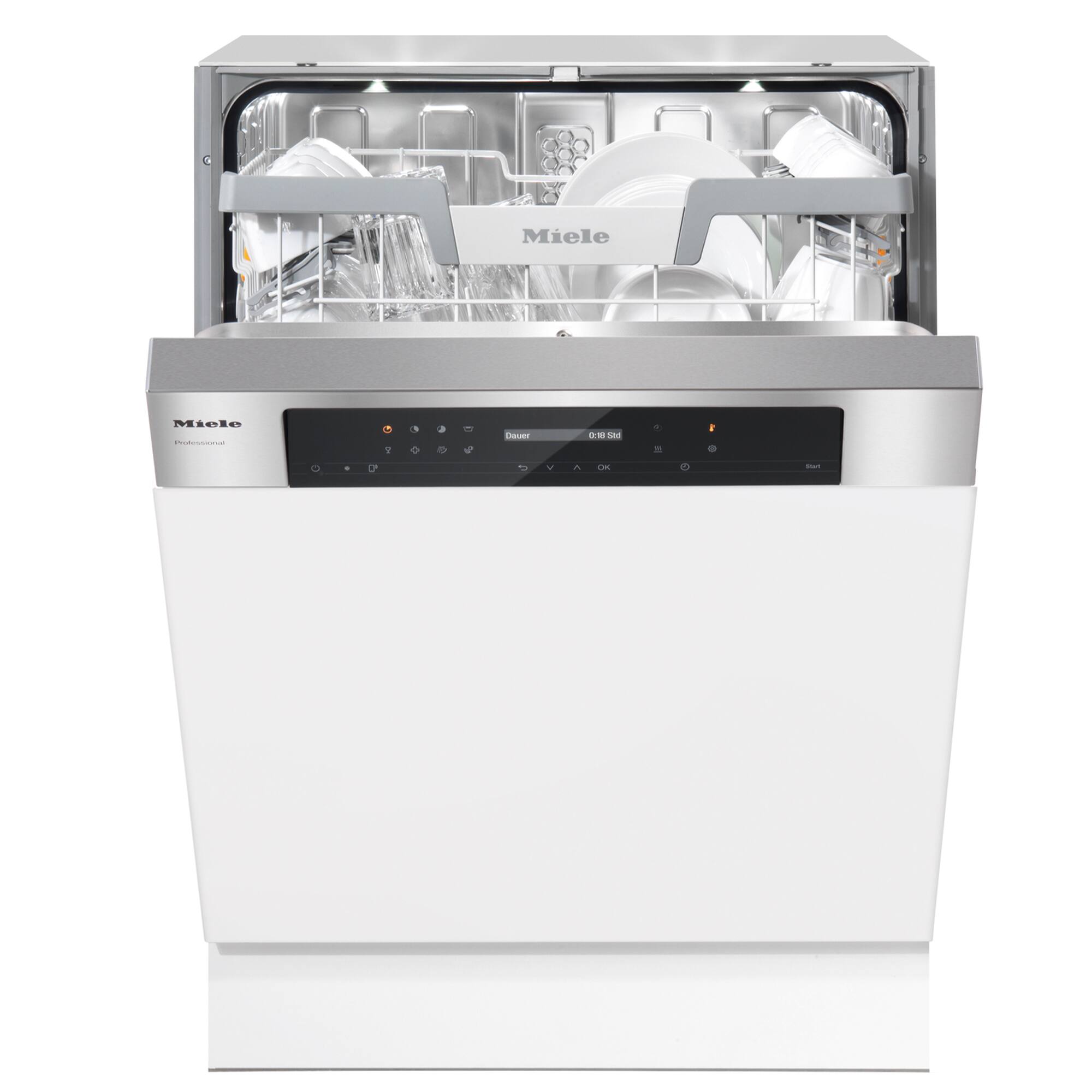 Miele  
Miele Professional  
2  
Dauer  
0:18 SM  
-  
V  
OK  
10xt