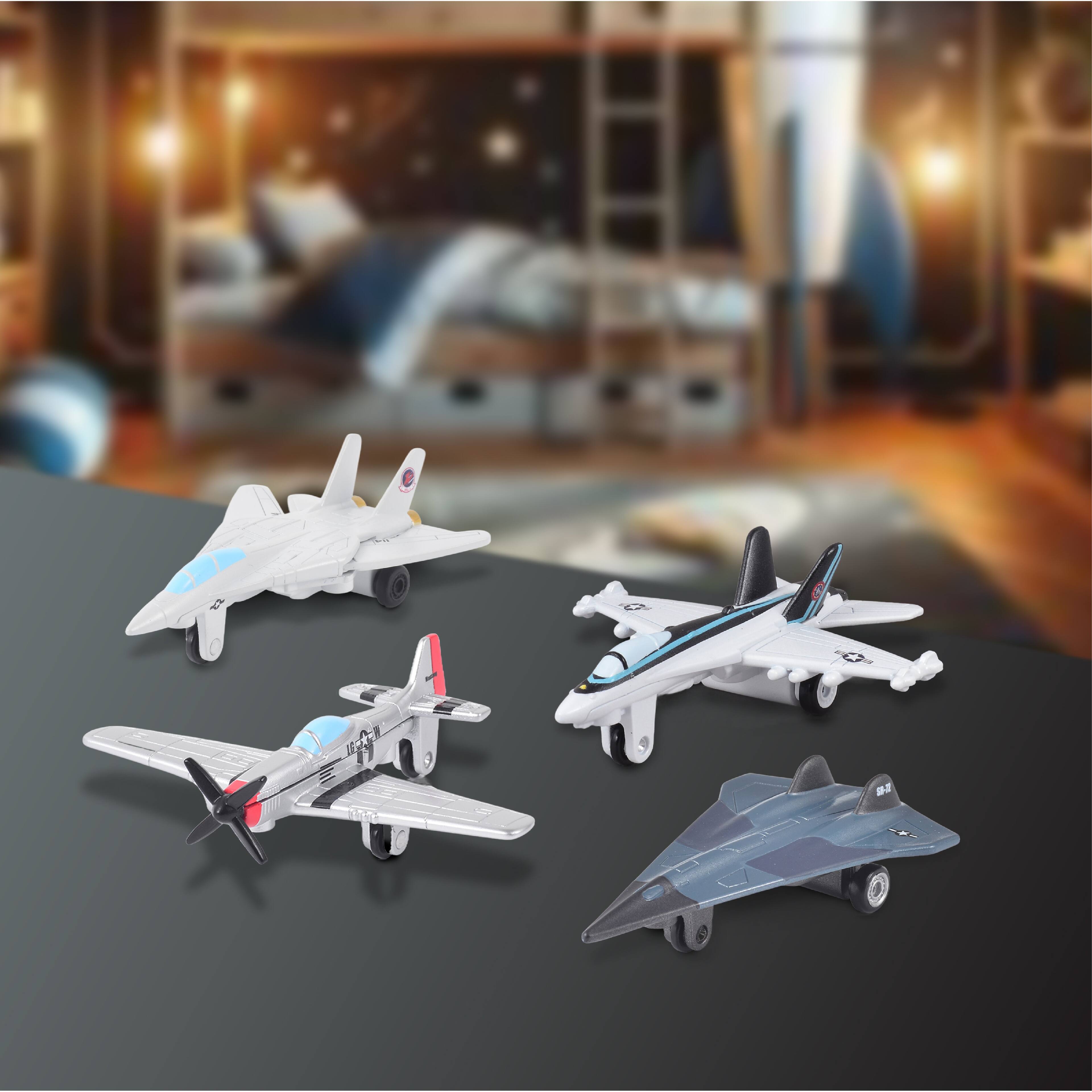 Alt View 5. Legend Toys - Legend Toys Top Gun Fighter Diecast Vehicles 4-Pack.